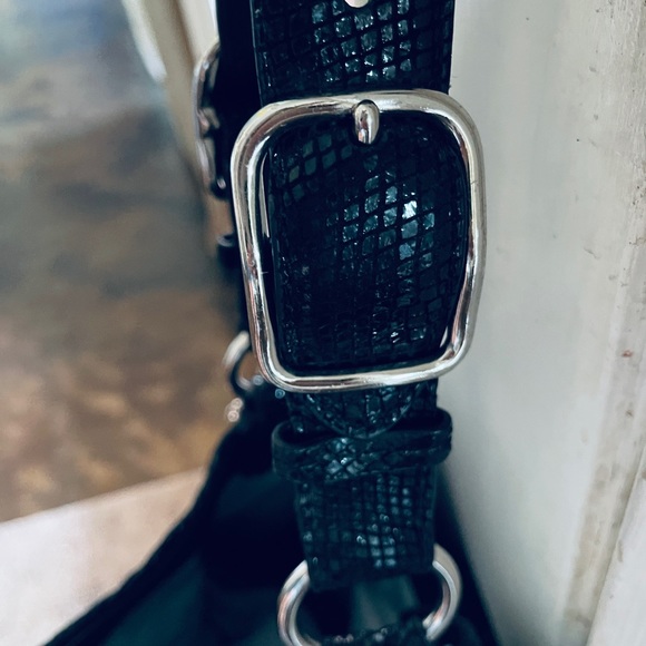 Black Coach Signature C Large Hobo Purse - Picture 8 of 8